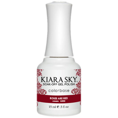 Gel Polish - G502 Roses Are Red Diamond Nail Supplies