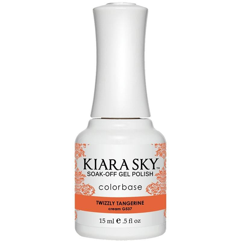 Gel Polish - G542 Twizzly Tangerine Diamond Nail Supplies