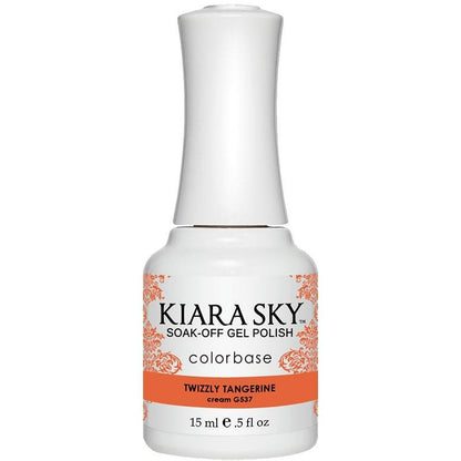 Gel Polish - G542 Twizzly Tangerine Diamond Nail Supplies