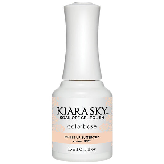 Gel Polish - G559 Cheer Up Buttercup Diamond Nail Supplies