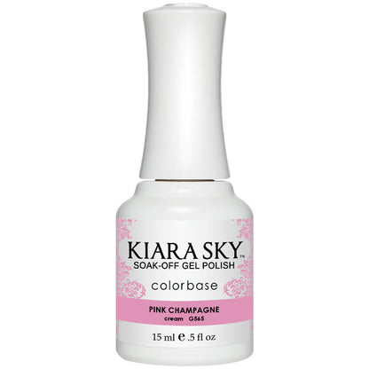 Gel Polish - G565 Pink Champagne Diamond Nail Supplies