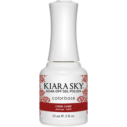 Gel Polish - G570 Cheri Cheri Diamond Nail Supplies