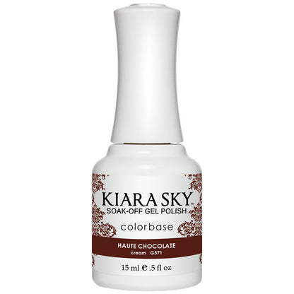Gel Polish - G571 Haute Chocolate Diamond Nail Supplies