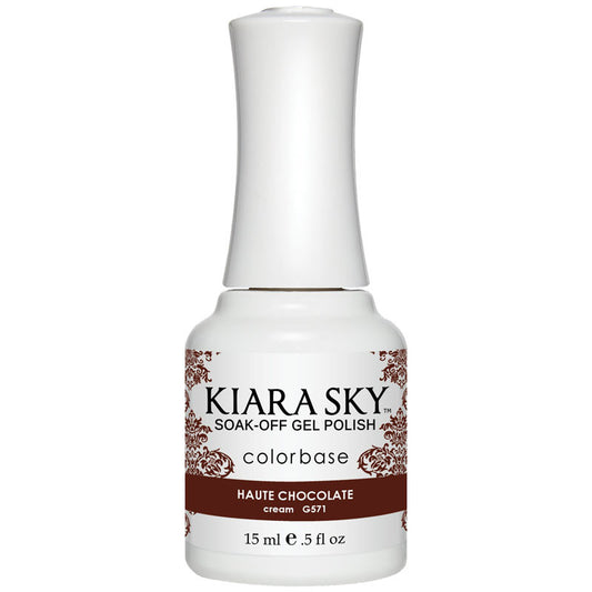 Gel Polish - G571 Haute Chocolate Diamond Nail Supplies