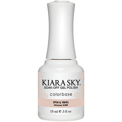 Gel Polish - G580 Spin & Twirl Diamond Nail Supplies