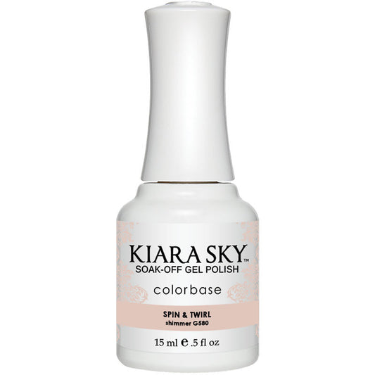 Gel Polish - G580 Spin & Twirl Diamond Nail Supplies