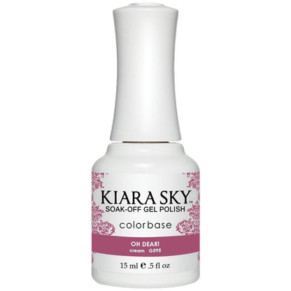 Gel Polish - G595 Oh Dear! Diamond Nail Supplies
