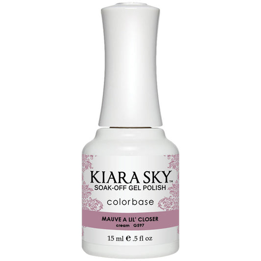 Gel Polish - G597 Mauve A Lil Closer Diamond Nail Supplies