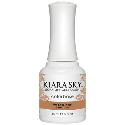Gel Polish - G611 Un-Bare-Able Diamond Nail Supplies