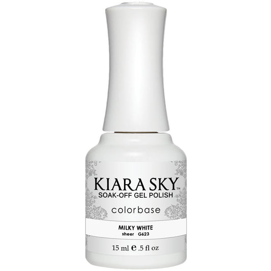 Gel Polish - G623 Milky White Diamond Nail Supplies