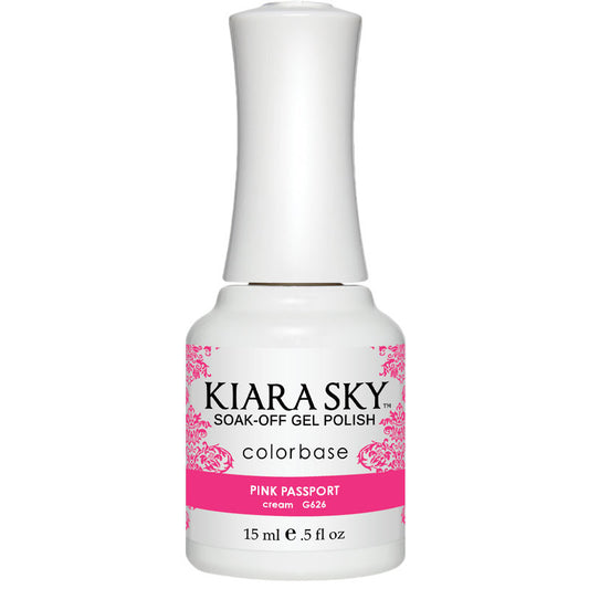 Gel Polish - G626 Pink Passport Diamond Nail Supplies