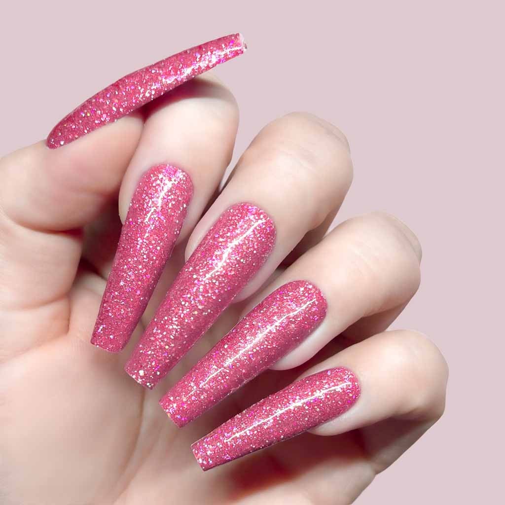 Gel Polish - GFX211 Hotter Pink Diamond Nail Supplies
