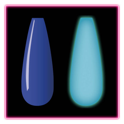 Glow Dip - DG118 Blue Me Away Diamond Nail Supplies