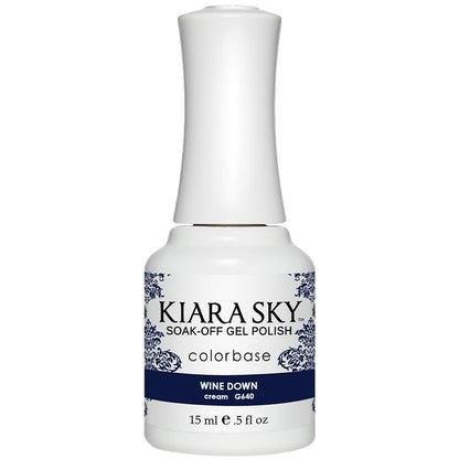 Gel Polish - G640 Wine Down Diamond Nail Supplies