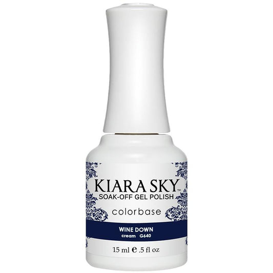 Gel Polish - G640 Wine Down Diamond Nail Supplies