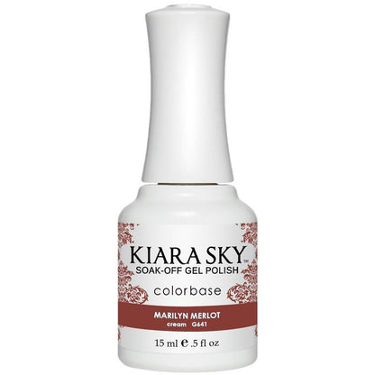 Gel Polish - G641 Marilyn Merlot Diamond Nail Supplies