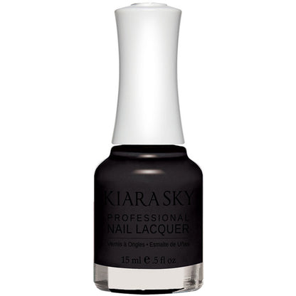 Nail Lacquer - N435 Black To Black Diamond Nail Supplies