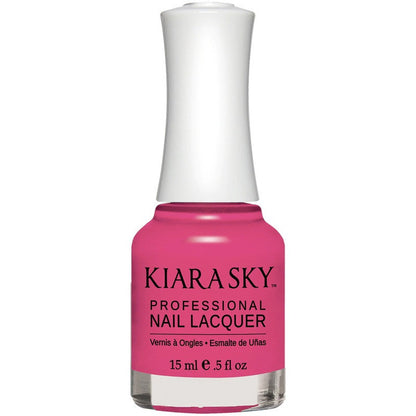 Nail Lacquer - N453 Back To The Fuchsia Diamond Nail Supplies