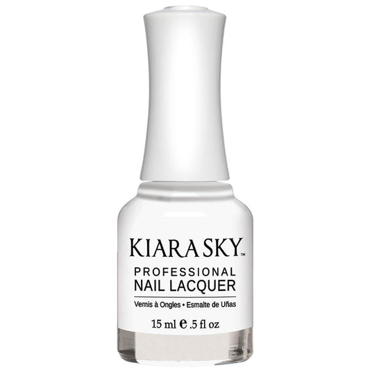 Nail Lacquer - N623 Milky White Diamond Nail Supplies