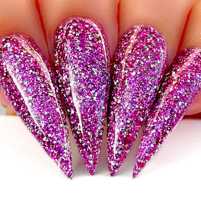 Dip Powder - D430 Purple Spark Diamond Nail Supplies