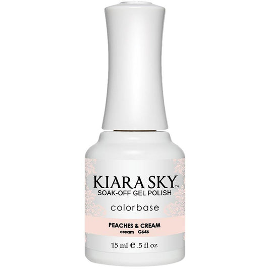 Gel Polish - G646 Peaches and Cream Diamond Nail Supplies