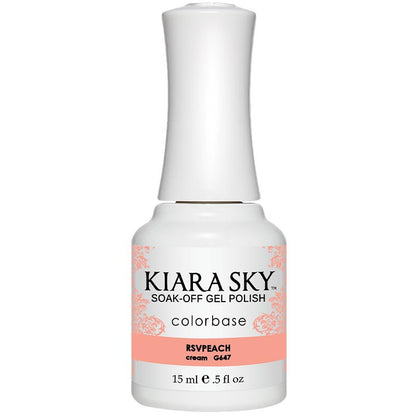 Gel Polish - G647 RSVPeach Diamond Nail Supplies