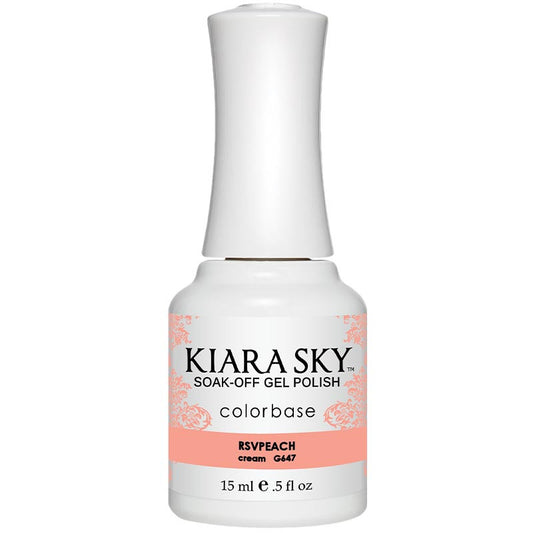 Gel Polish - G647 RSVPeach Diamond Nail Supplies