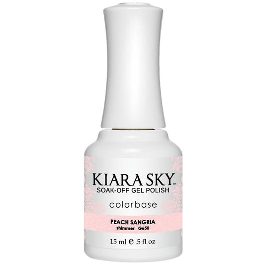 Gel Polish - G650 Peach Sangria Diamond Nail Supplies