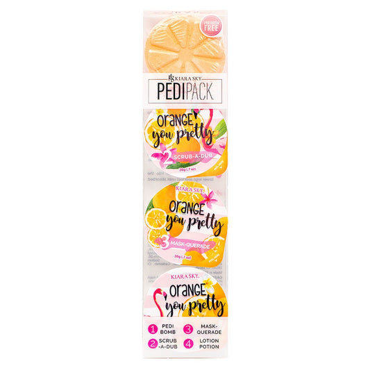 Pedi Pack - Orange You Pretty Diamond Nail Supplies