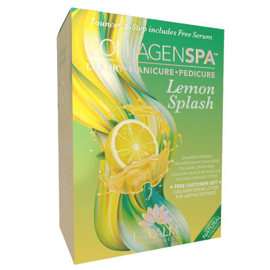 Collagen Spa 6 Step System - Lemon Splash Diamond Nail Supplies