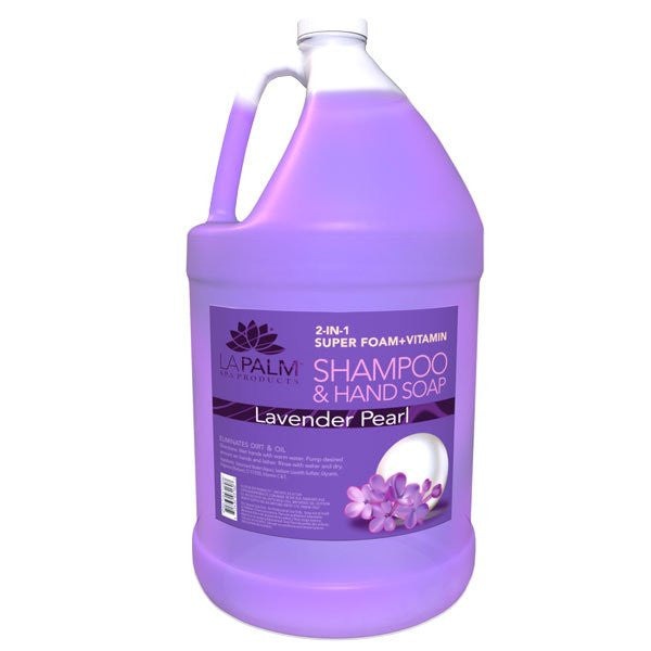 Vitamin Shampoo Hand Soap - Lavender Pearl 1 Gallon Diamond Nail Supplies