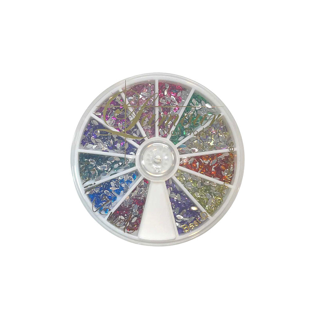 Lamour Oval Spin Wheel Diamond Nail Supplies
