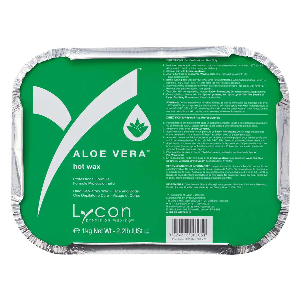 Aloe Vera Hot Wax 1kg Diamond Nail Supplies