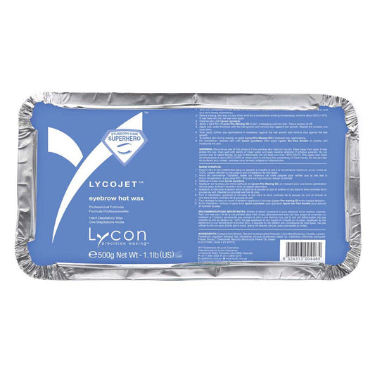 Lycojet Eyebrow Hot Wax 500g Diamond Nail Supplies