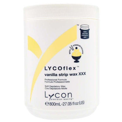 Lycoflex Vanilla Strip Wax 800ml Diamond Nail Supplies