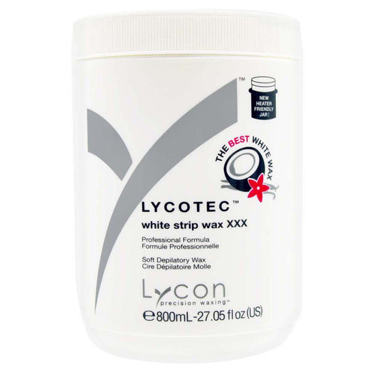 Lycotec White Strip Wax 800ml Diamond Nail Supplies