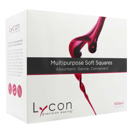 Lycon Multipurpose Soft Squares 500pk Diamond Nail Supplies