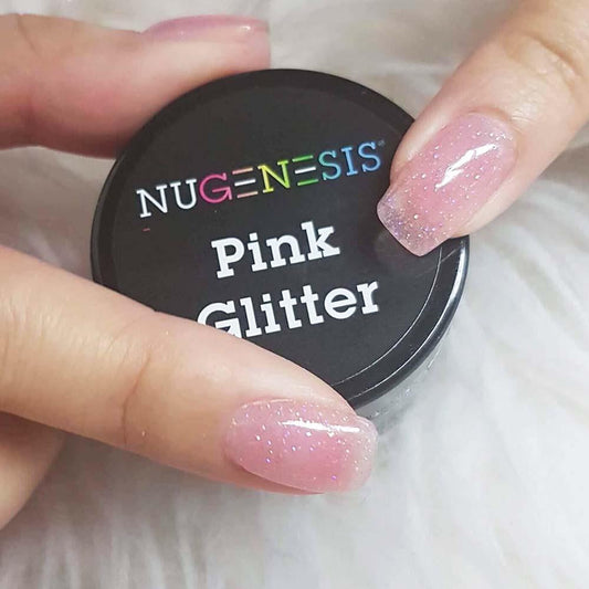 Dip Powder - Pink Glitter 43g Diamond Nail Supplies