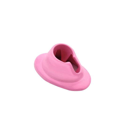 Pink Polish Holder Oval Diamond Nail Supplies