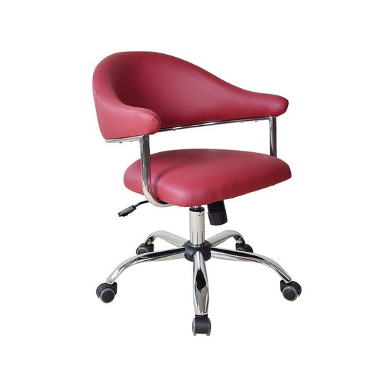 Premium Customer Chair - GY2110 Burgundy Diamond Nail Supplies