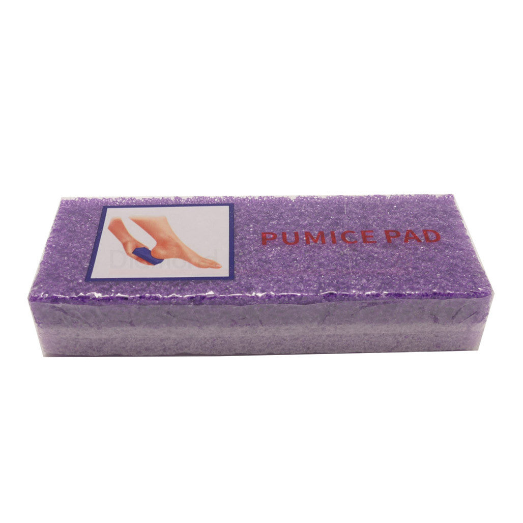 Pumice Pad Purple 2 Sided Diamond Nail Supplies