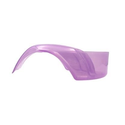 Soak Off Manicure Bowl with Handle Clear Purple Diamond Nail Supplies