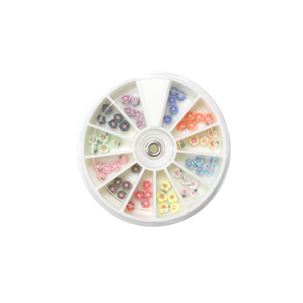 Large Spin Wheel Roses Assorted Pack Diamond Nail Supplies