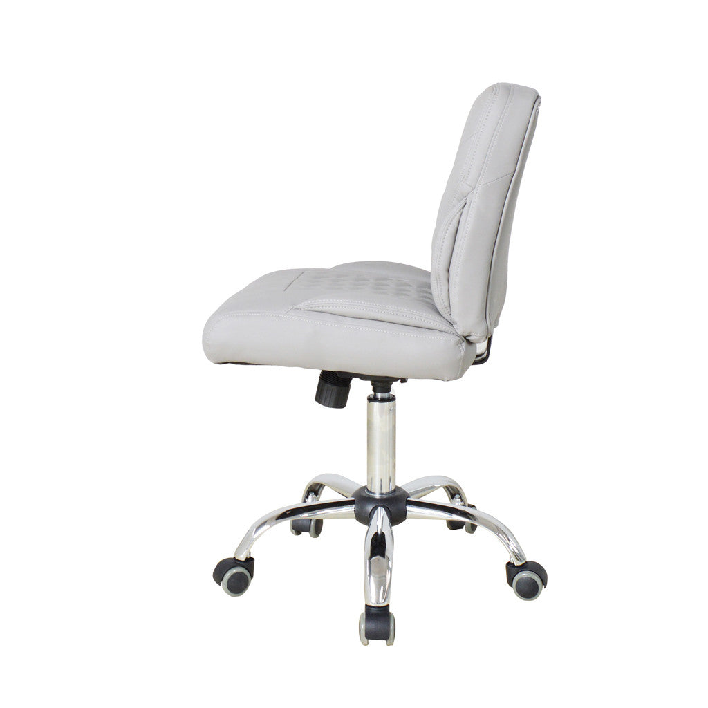 Technician Chair - GY2133 Grey Diamond Nail Supplies