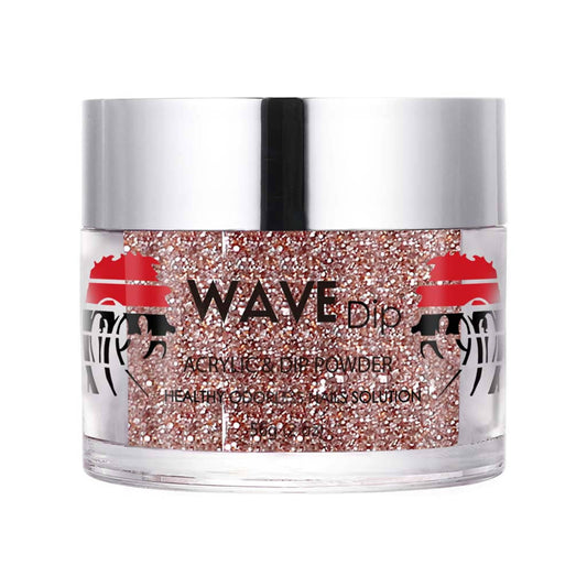 Dip/Acrylic Powder - P207 Rose Gold Glint Diamond Nail Supplies