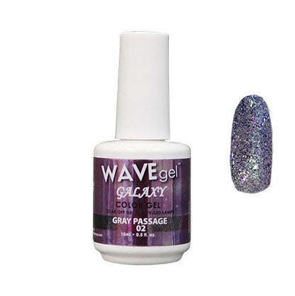 Galaxy Gel Polish - 02 Gray Passage Diamond Nail Supplies
