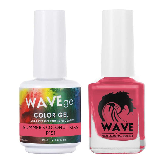 Matching - P151 Summer's Coconut Kiss Diamond Nail Supplies