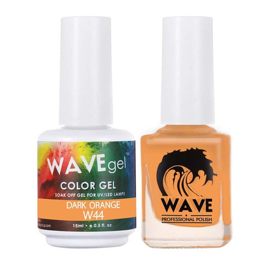 Matching - W44 Dark Orange Diamond Nail Supplies