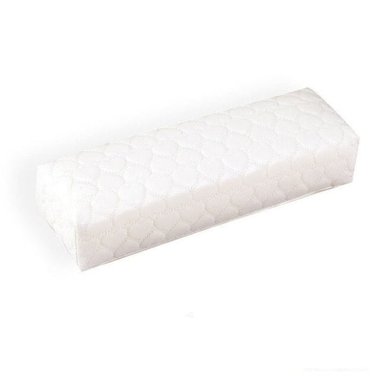 Hand Rest Pillow Heart Design White Diamond Nail Supplies