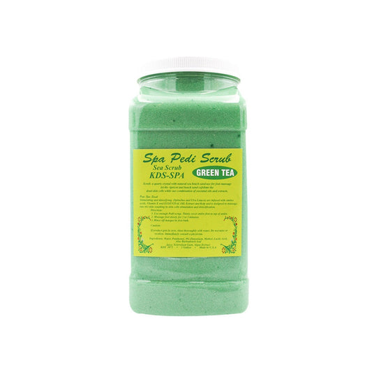 Spa Pedi Scrub - Green Tea 3.79L Diamond Nail Supplies